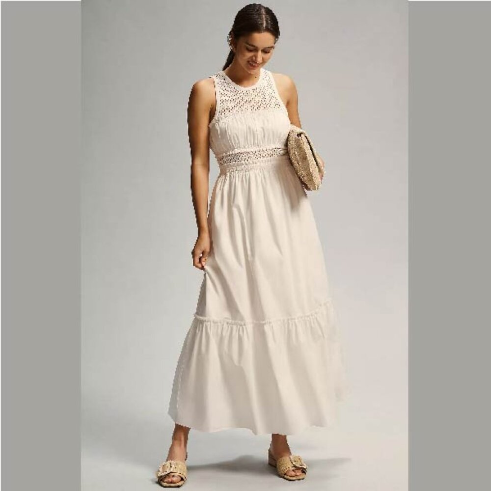 Mare Mare Smocked Tiered Dress